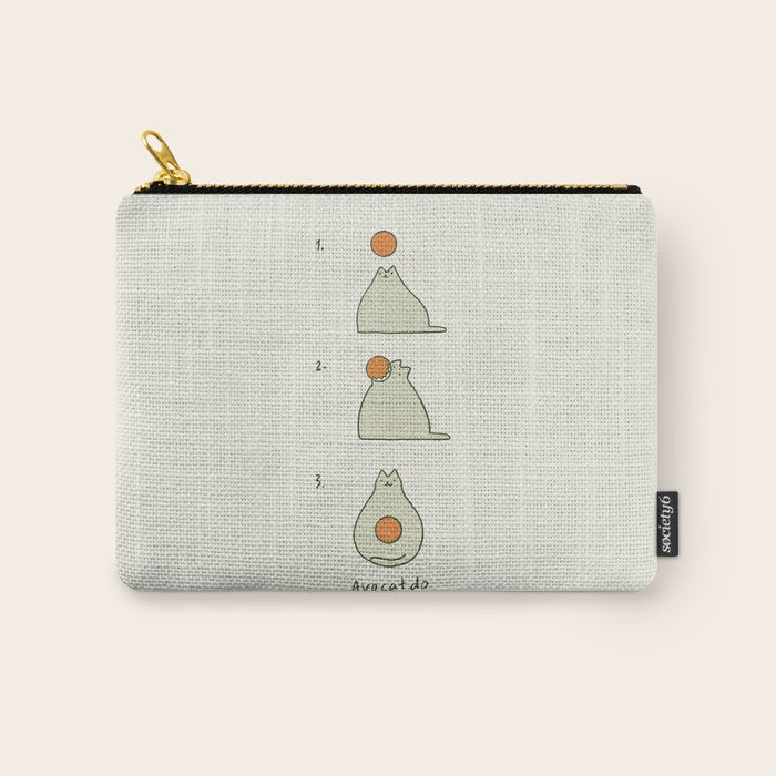 Cat Landscape 117 AvoCatdo Carry All Pouch Gallery Image 1
