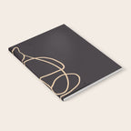 Abstract Line Art Cat Notebook Gallery Image 2