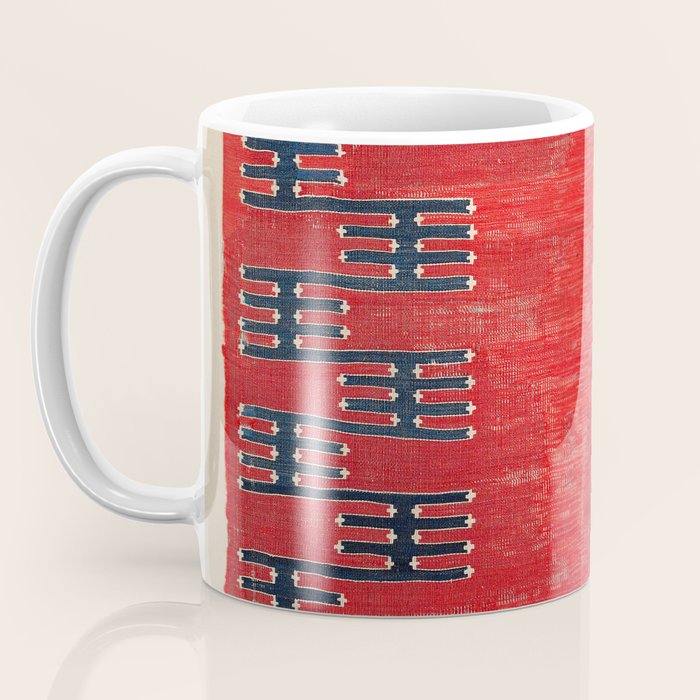 Yüncü Balikesir Northwest Anatolian Kilim Print Coffee Mug Gallery Image 3