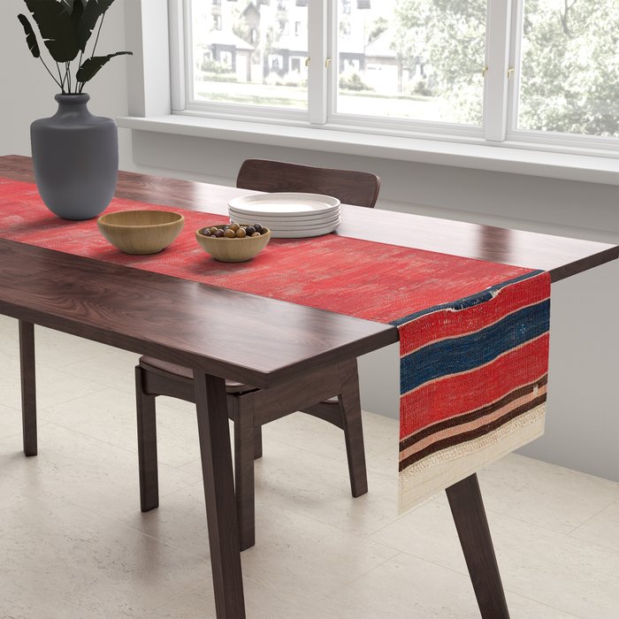 Yüncü Balikesir Northwest Anatolian Kilim Print Table Runner Gallery Image 2