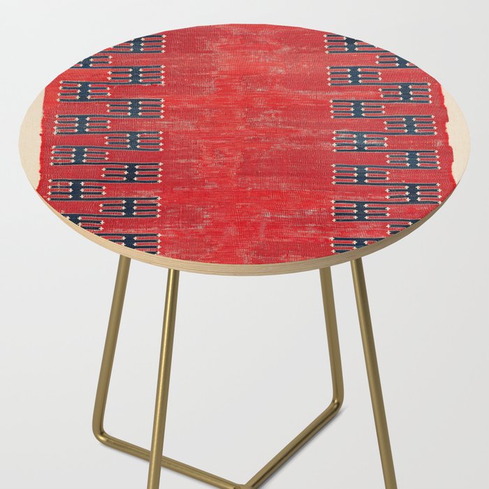 Yüncü Balikesir Northwest Anatolian Kilim Print Side Table Gallery Image 2