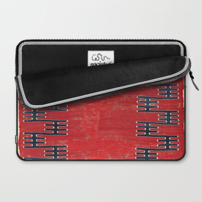 Yüncü Balikesir Northwest Anatolian Kilim Print Laptop Sleeve Gallery Image 2
