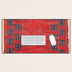 Yüncü Balikesir Northwest Anatolian Kilim Print Desk Mat Gallery Image 1