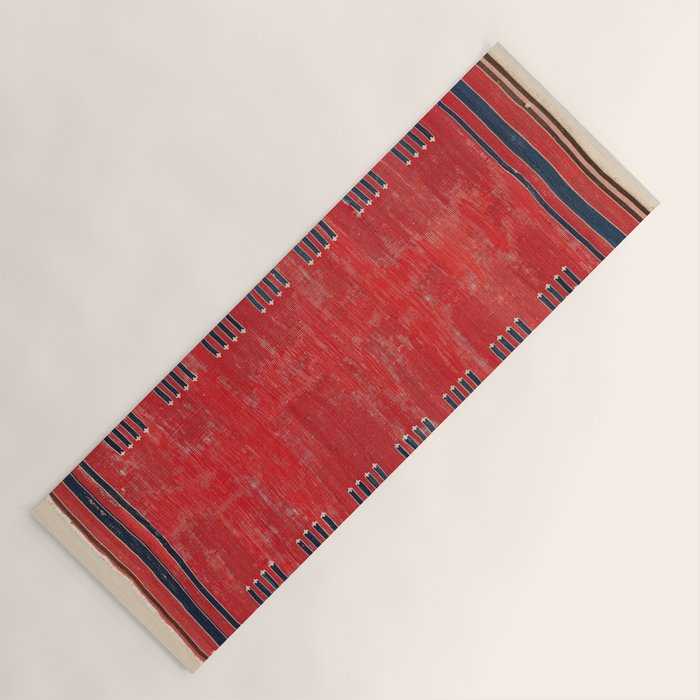 Yüncü Balikesir Northwest Anatolian Kilim Print Yoga Mat Gallery Image 1