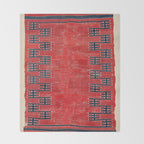 Yüncü Balikesir Northwest Anatolian Kilim Print Throw Blanket Gallery Image 2