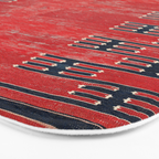 Yüncü Balikesir Northwest Anatolian Kilim Print Bath Mat Gallery Image 3