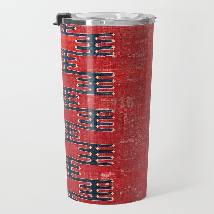 Yüncü Balikesir Northwest Anatolian Kilim Print Travel Mug Gallery Image 3