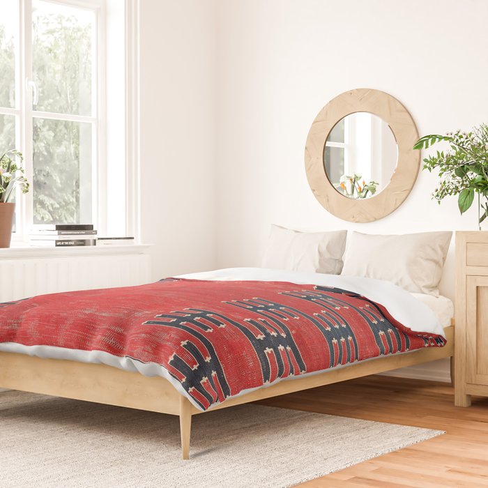 Yüncü Balikesir Northwest Anatolian Kilim Print Duvet Cover Gallery Image 2