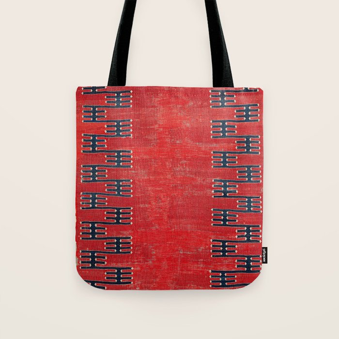 Yüncü Balikesir Northwest Anatolian Kilim Print Tote Bag Gallery Image 1
