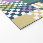 Abstract Block Mosaic R Welcome Mat Gallery Image 2