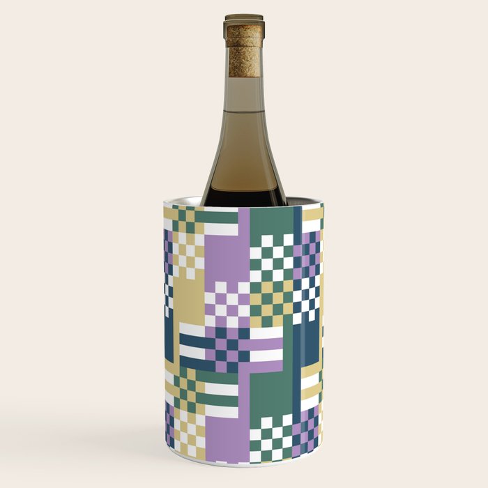 Abstract Block Mosaic R Wine Chiller Gallery Image 3