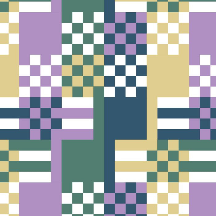 Abstract Block Mosaic R Coffee Mug Gallery Image 2