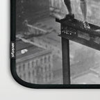 Tough Par Four - Golf Game at 1000 feet black and white photograph Laptop Sleeve Gallery Image 3