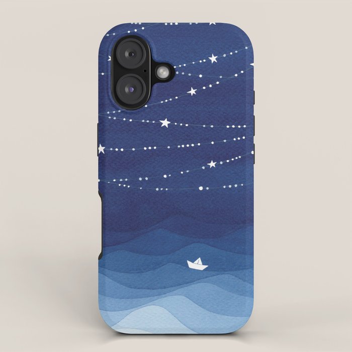 Garland of Stars IV, night sky iPhone Case Gallery Image 1