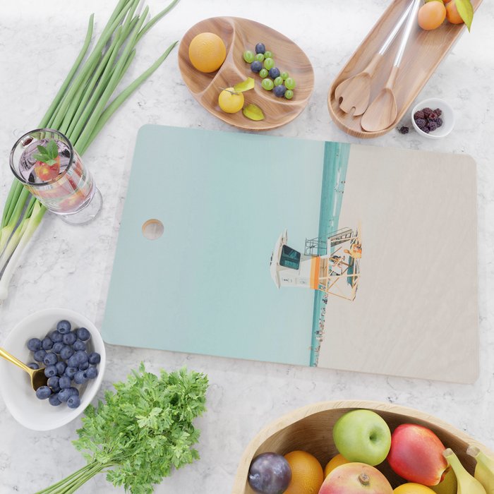 Aussie lifeguard Cutting Board Gallery Image 2