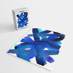 Superwatercolor Multiblue Jigsaw Puzzle Gallery Image 2