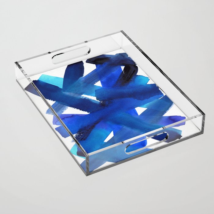Superwatercolor Multiblue Acrylic Tray Gallery Image 1