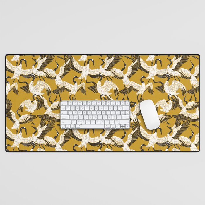 The ritual of the crane dance Desk Mat Gallery Image 1