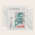 Maine Map Placemat Gallery Image 1