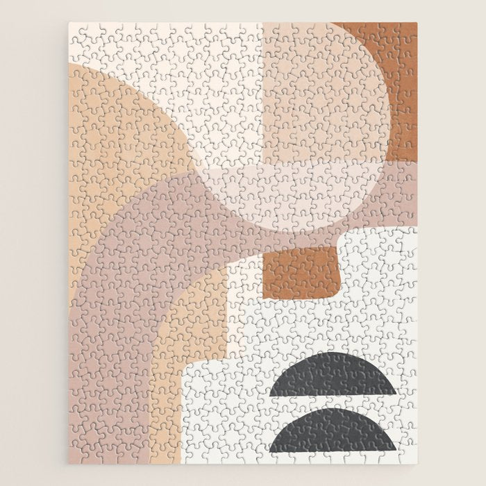 Abstract Minimal Shapes 8 Jigsaw Puzzle Gallery Image 1