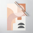 Abstract Minimal Shapes 8 Wrapping Paper Gallery Image 1