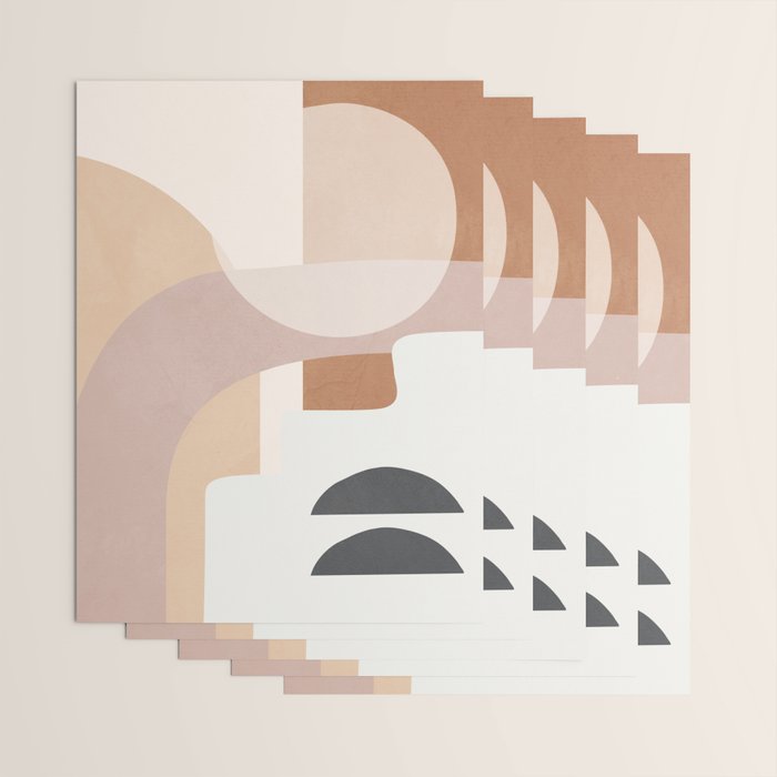 Abstract Minimal Shapes 8 Wrapping Paper Gallery Image 3
