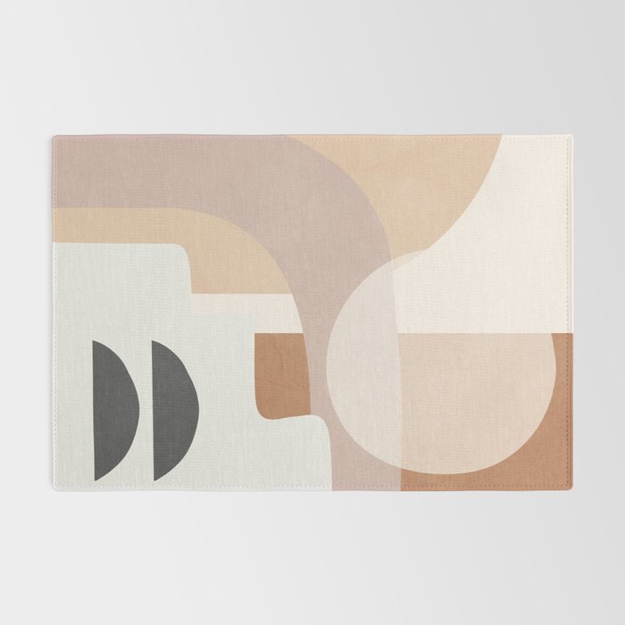 Abstract Minimal Shapes 8 Rug Gallery Image 2
