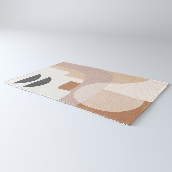 Abstract Minimal Shapes 8 Rug Gallery Image 3