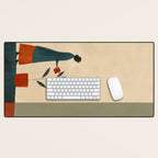 Soft Growth Desk Mat Gallery Image 1