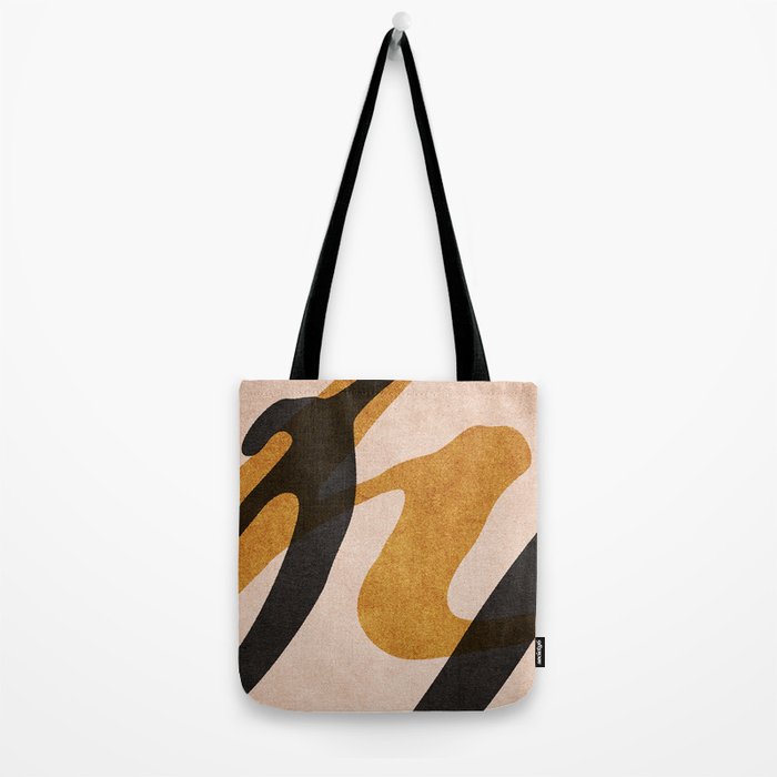 ABSTRACT ALPHABET / Script P Tote Bag Gallery Image 2