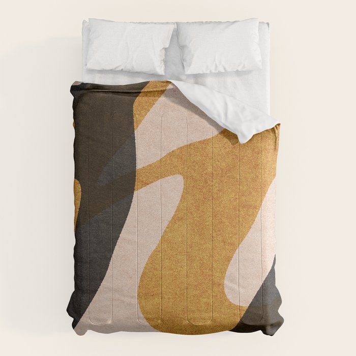 ABSTRACT ALPHABET / Script P Comforter Gallery Image 6