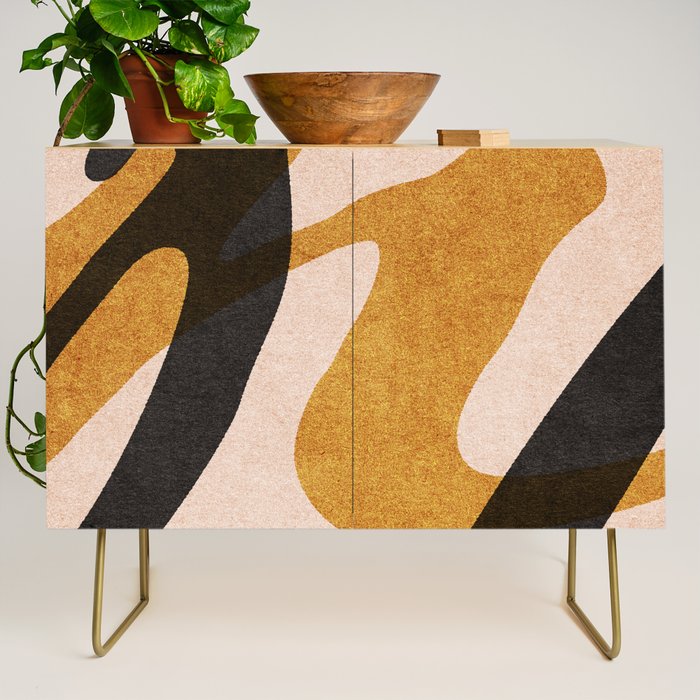 ABSTRACT ALPHABET / Script P Credenza Gallery Image 1