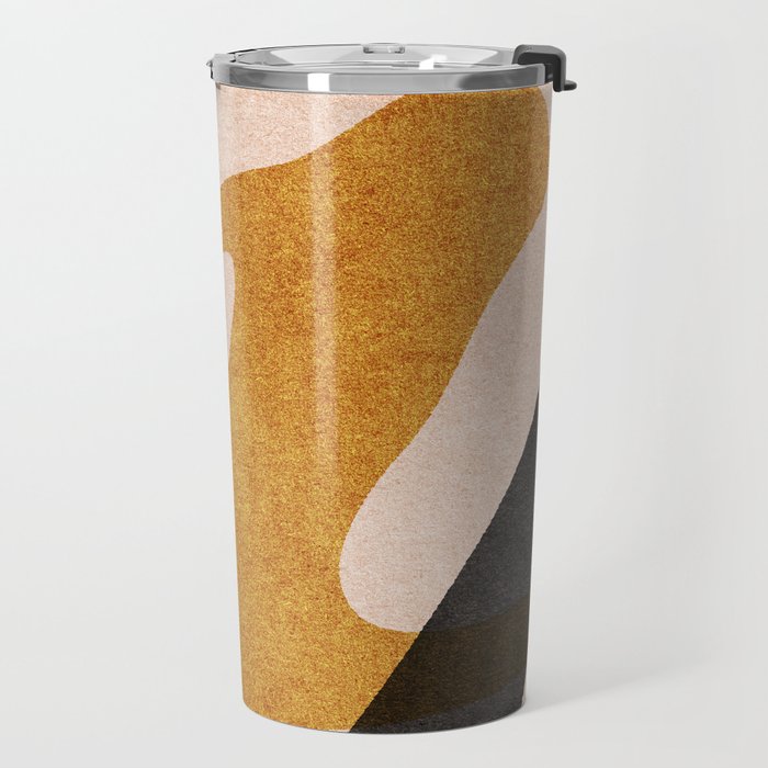 ABSTRACT ALPHABET / Script P Travel Mug Gallery Image 2