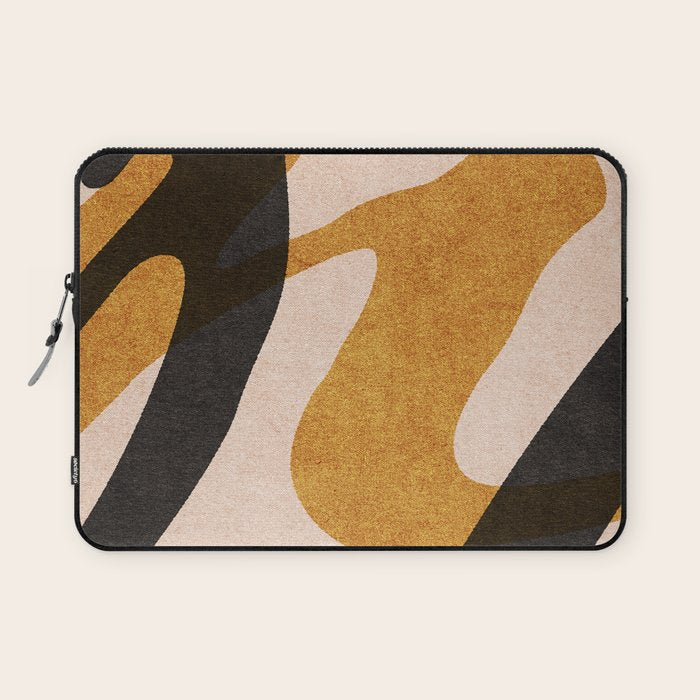 ABSTRACT ALPHABET / Script P Laptop Sleeve Gallery Image 1