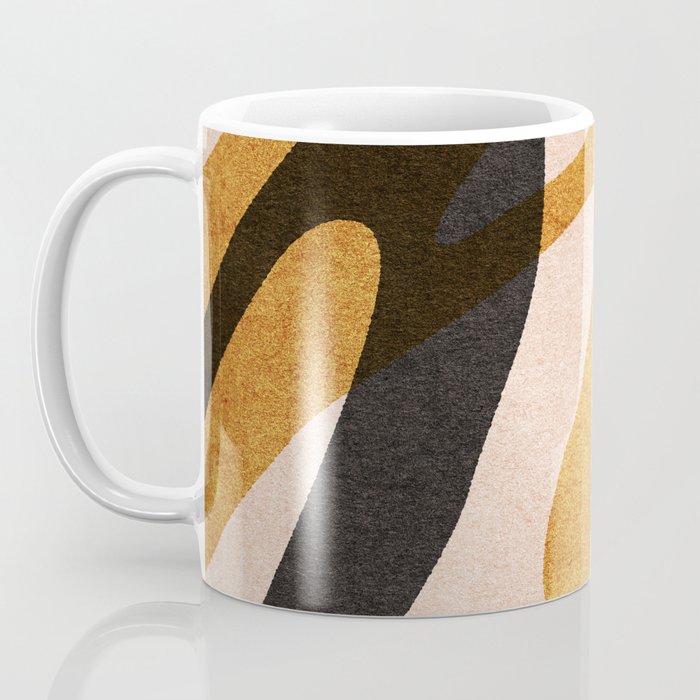 ABSTRACT ALPHABET / Script P Coffee Mug Gallery Image 3