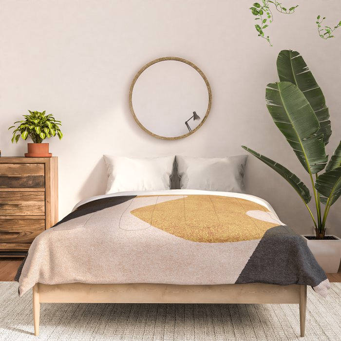 ABSTRACT ALPHABET / Script P Comforter Gallery Image 3