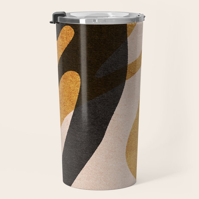 ABSTRACT ALPHABET / Script P Travel Mug Gallery Image 3
