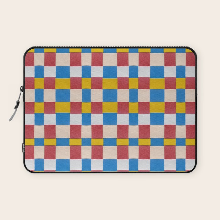 Paper Weaving Pattern #2 Laptop Sleeve Gallery Image 1