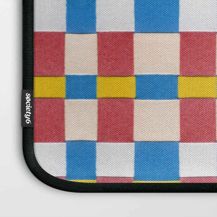Paper Weaving Pattern #2 Laptop Sleeve Gallery Image 3