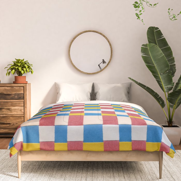 Paper Weaving Pattern #2 Comforter Gallery Image 3