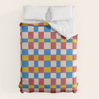 Paper Weaving Pattern #2 Duvet Cover Gallery Image 6