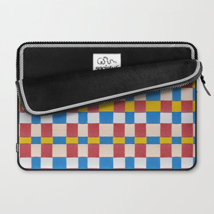 Paper Weaving Pattern #2 Laptop Sleeve Gallery Image 2