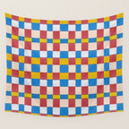 Paper Weaving Pattern #2 Wall Tapestry Gallery Image 4
