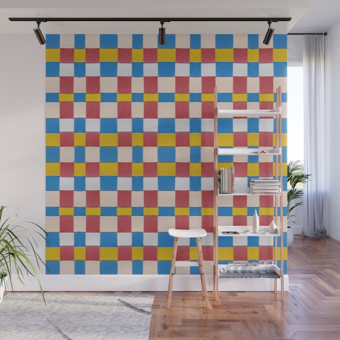 Paper Weaving Pattern #2 Wall Mural Gallery Image 1
