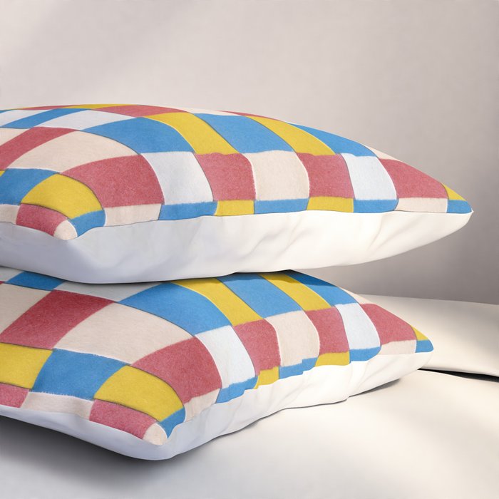 Paper Weaving Pattern #2 Pillow Sham Gallery Image 3