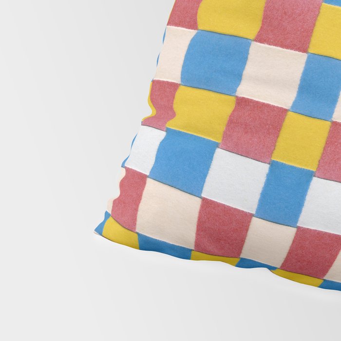 Paper Weaving Pattern #2 Pillow Sham Gallery Image 4