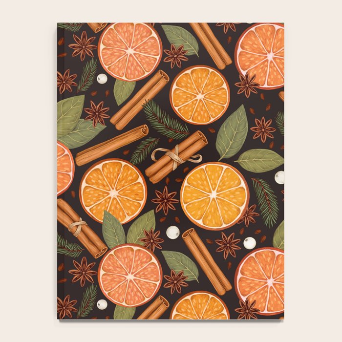 Winter Spice in Charcoal Notebook Gallery Image 4