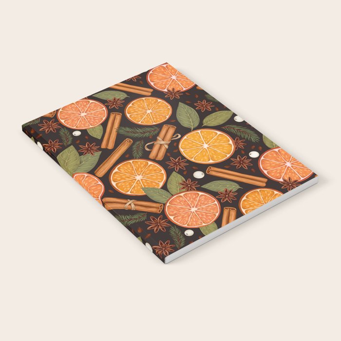 Winter Spice in Charcoal Notebook Gallery Image 1