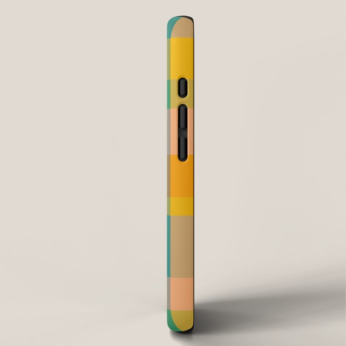 Rainbow Pop Colorful Checked Plaid Pattern iPhone Case Gallery Image 2