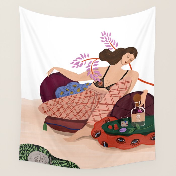 Monday Mood Wall Tapestry Gallery Image 4